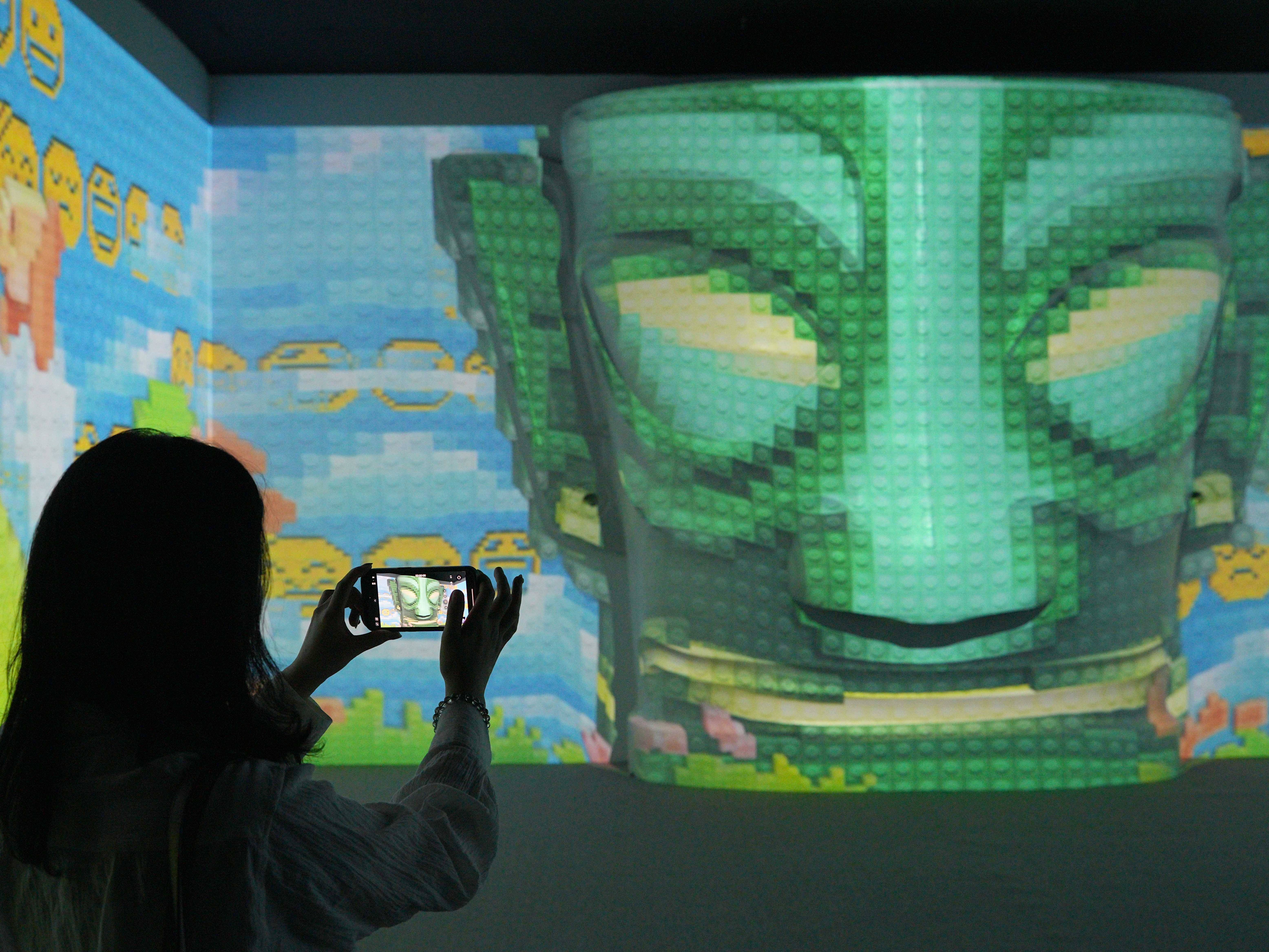 【展览Exhibition】2024年 石家庄“奇遇三星堆”沉浸探索展 装置设计制作及文物复刻